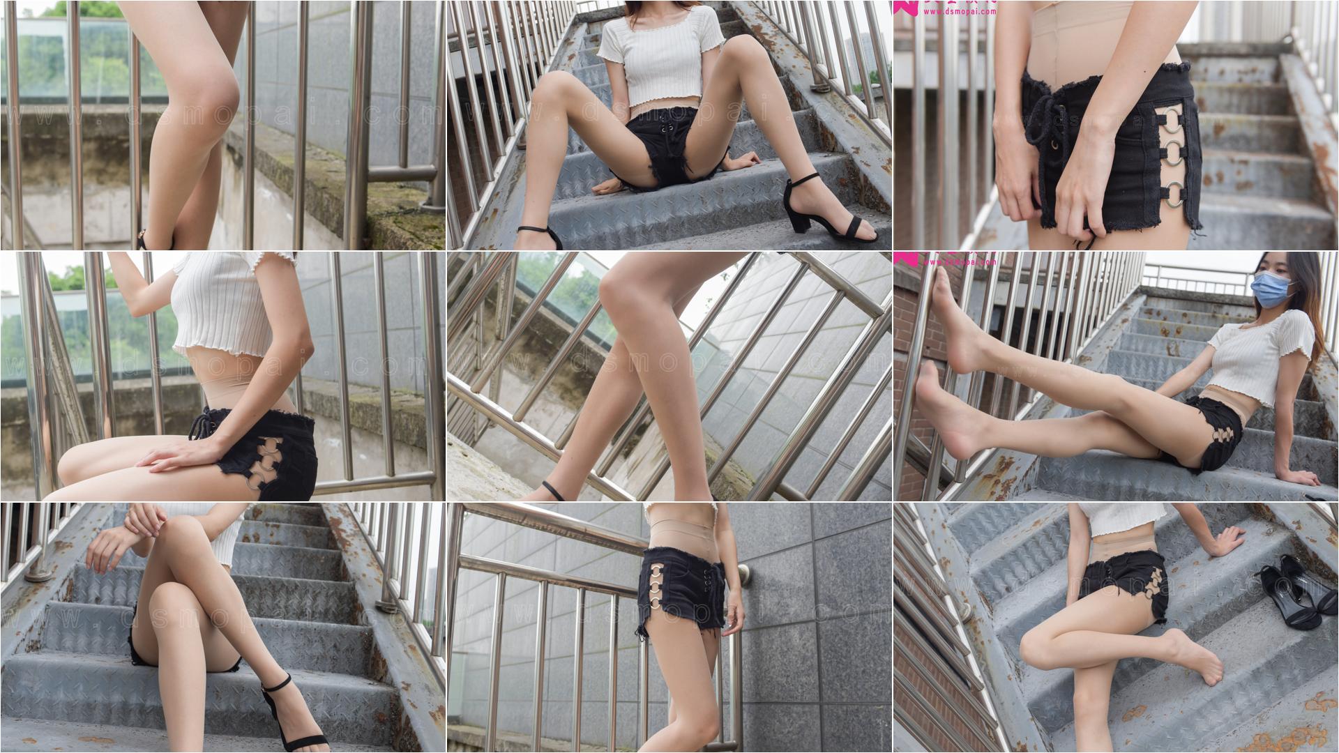 大生模拍 NO.189 诗雨 短裤里的无内丝 [51P1V651MB]-觅影